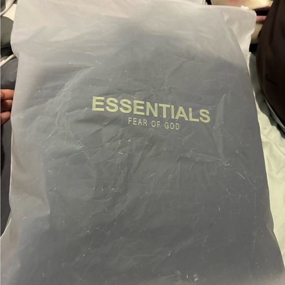 Fear of God Essentials Black Hoodie - Picture 2 of 4